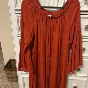 Cato Rust Mini Dress